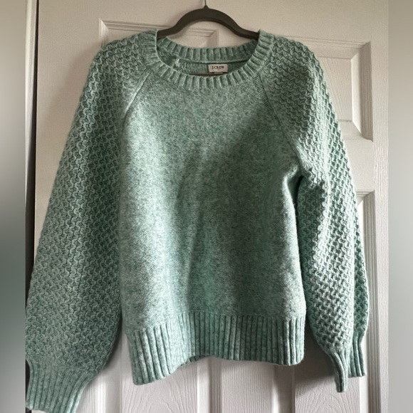 Teal J Crew Sweater - Picture 1 of 4
